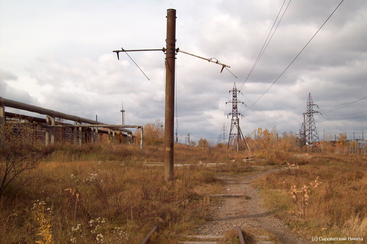 Angarsk — Tram lines and loops