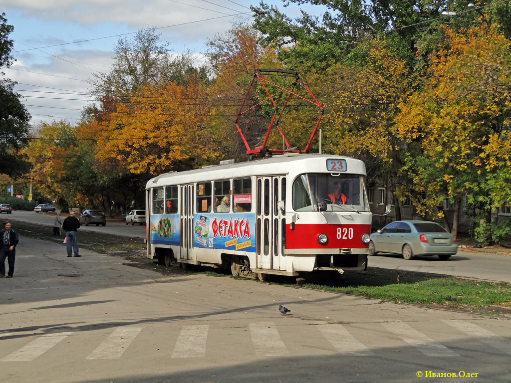 Самара, Tatra T3SU № 820