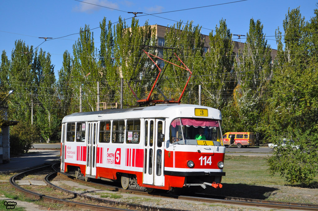 Волзький, Tatra T3SU № 114