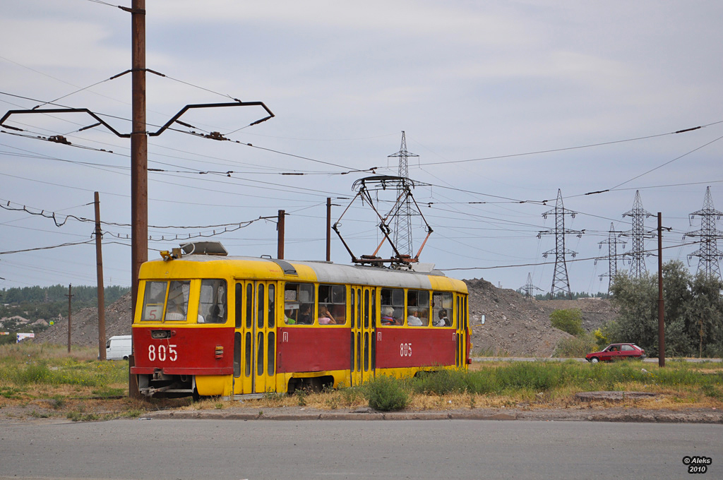 Запорожье, Tatra T3SU № 805