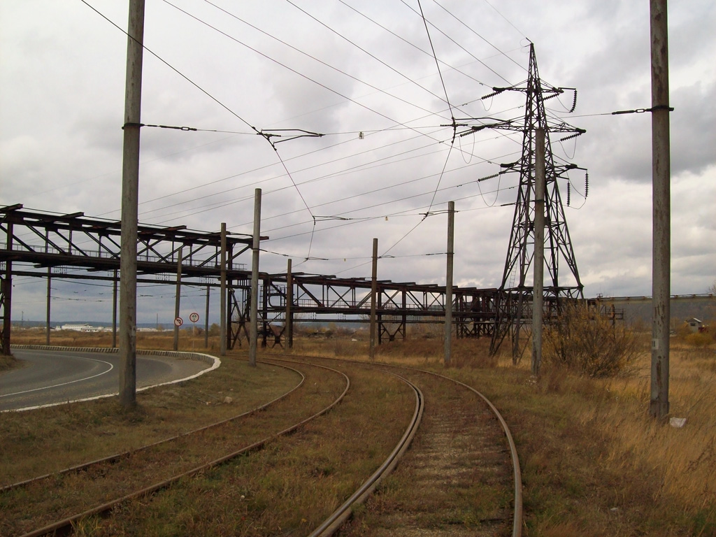 Angarszk — Tram lines and loops