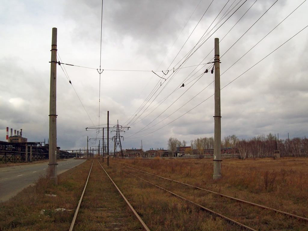 Angarszk — Tram lines and loops