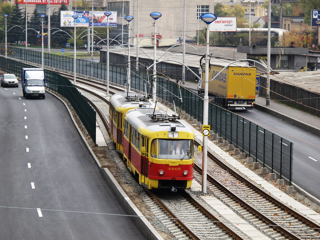 Киев, Tatra T3SU № 6008