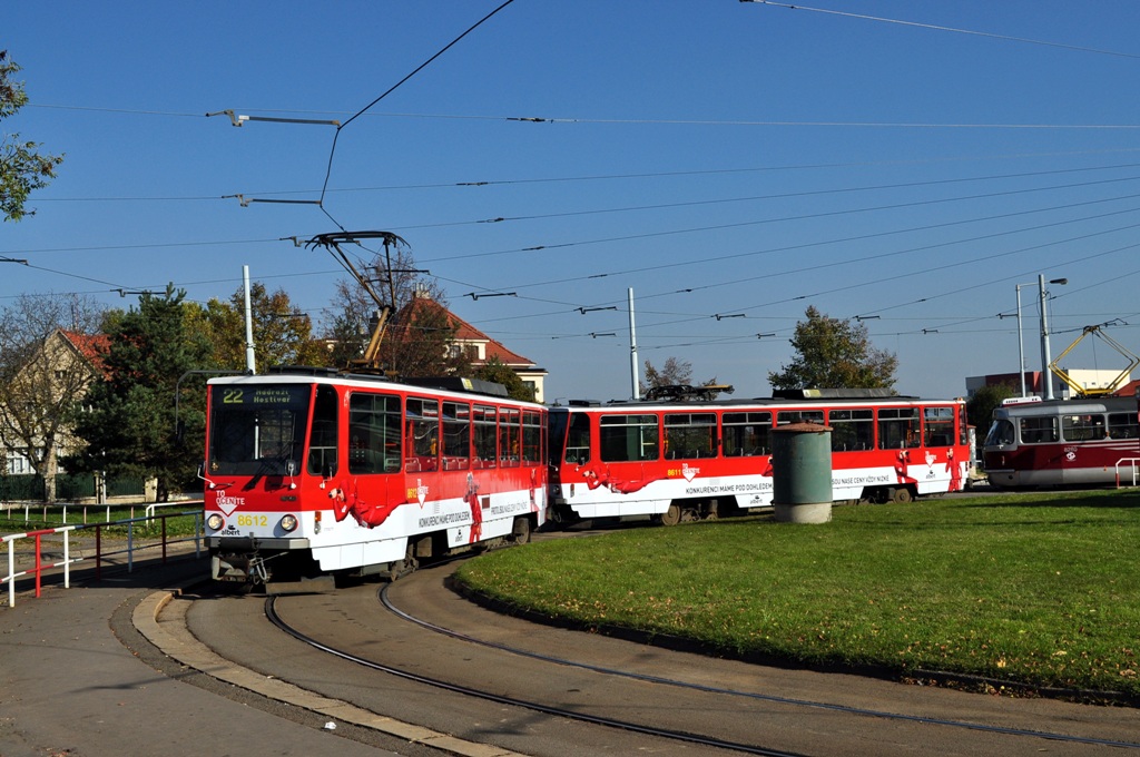 Прага, Tatra T6A5 № 8612