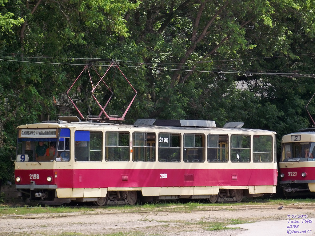 Ульяновск, Tatra T6B5SU № 2198