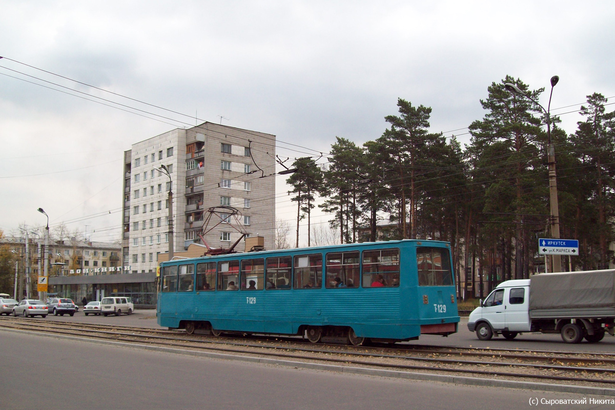 Ангарск, 71-605 (КТМ-5М3) № 129