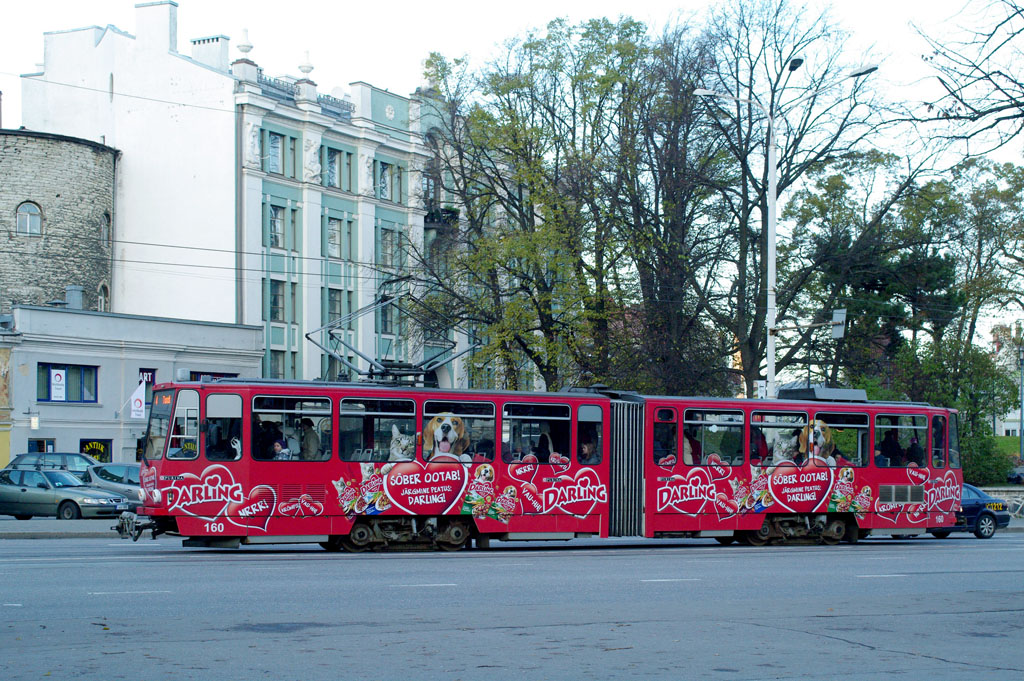 Таллин, Tatra KT4D № 160