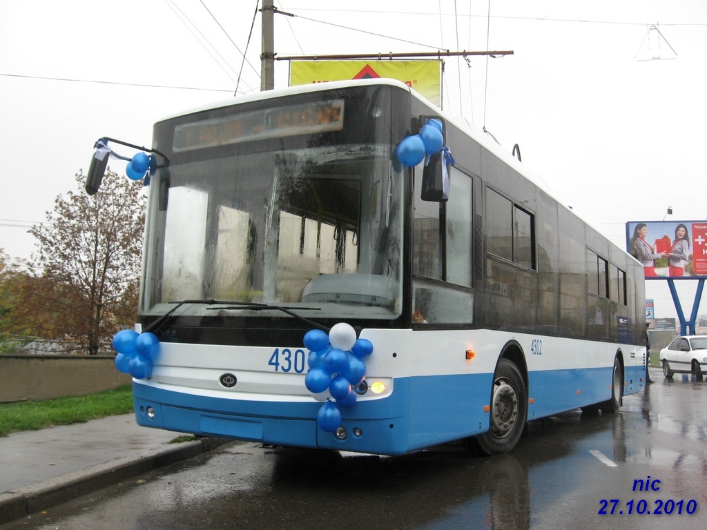 Крымский троллейбус, Богдан Т70110 № 4302
