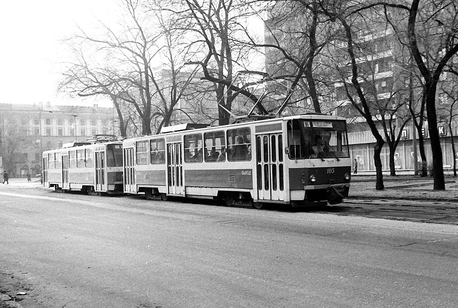 Воронеж, Tatra T6B5SU № 105; Воронеж — Исторические фотографии