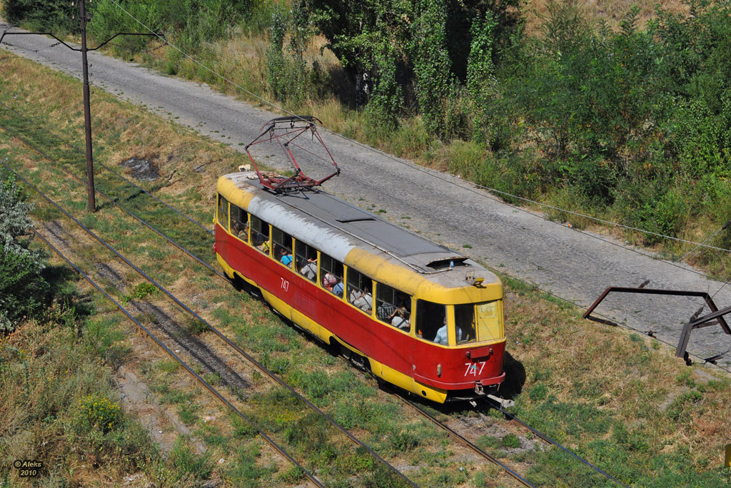 Zaporižžia, Tatra T3SU č. 747