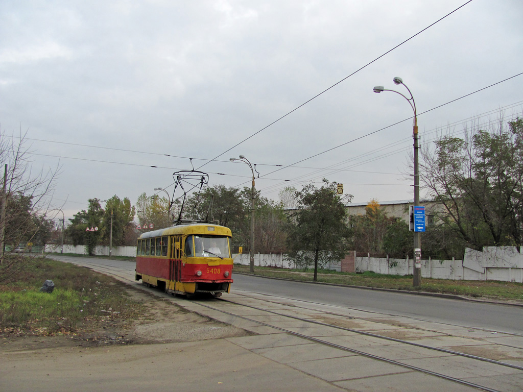 Киев, Tatra T3SU (двухдверная) № 5408