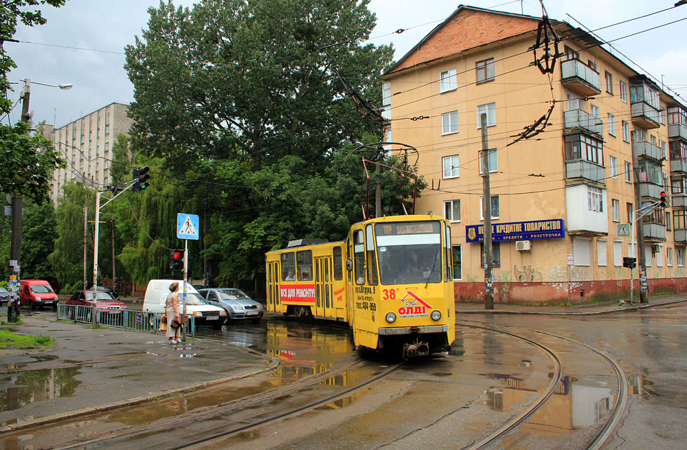 Житомир, Tatra KT4SU № 38