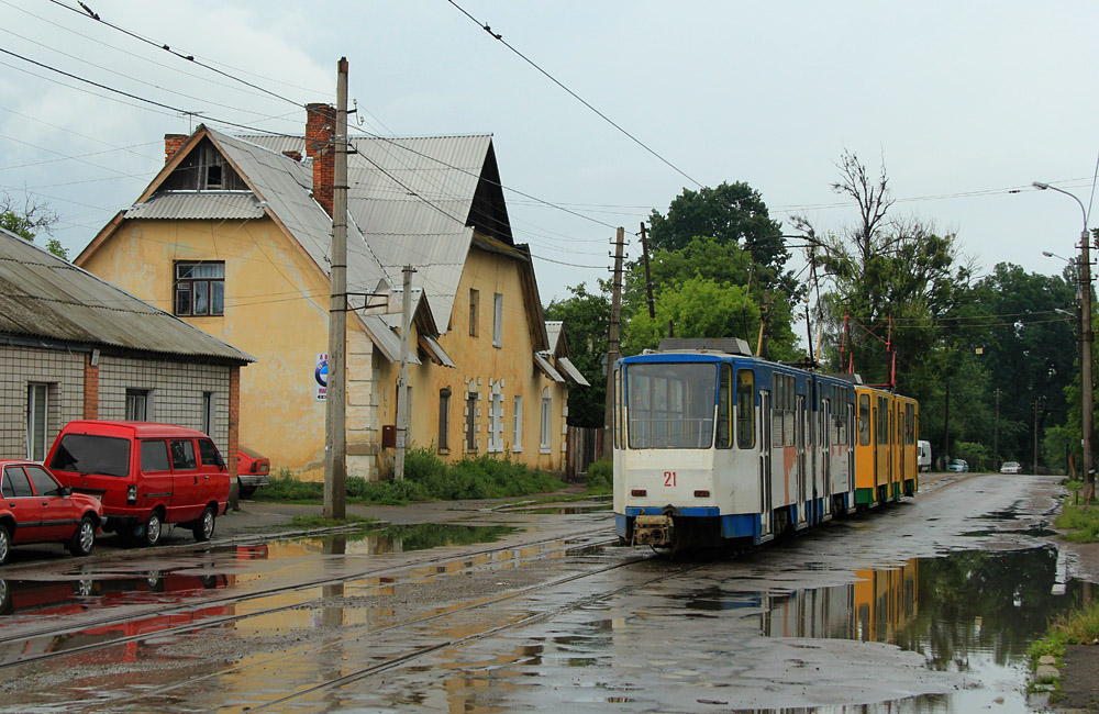 Житомир, Tatra KT4SU № 21