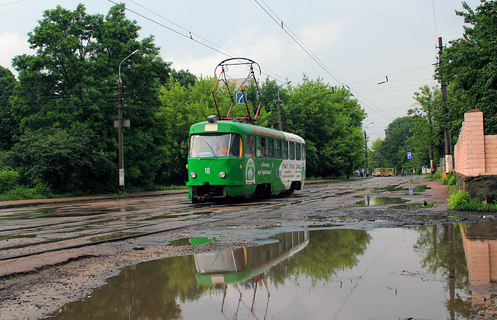 Житомир, Tatra T4SU № 18
