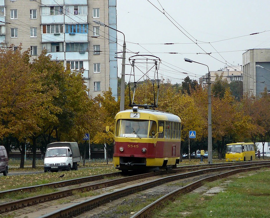 Киев, Tatra T3SU № 5545