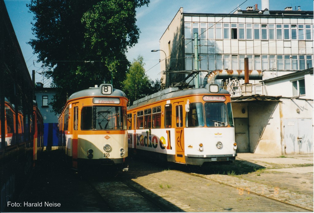 Эльблонг, Duewag GT6 № 235; Эльблонг, Westwaggon GT6 № 223
