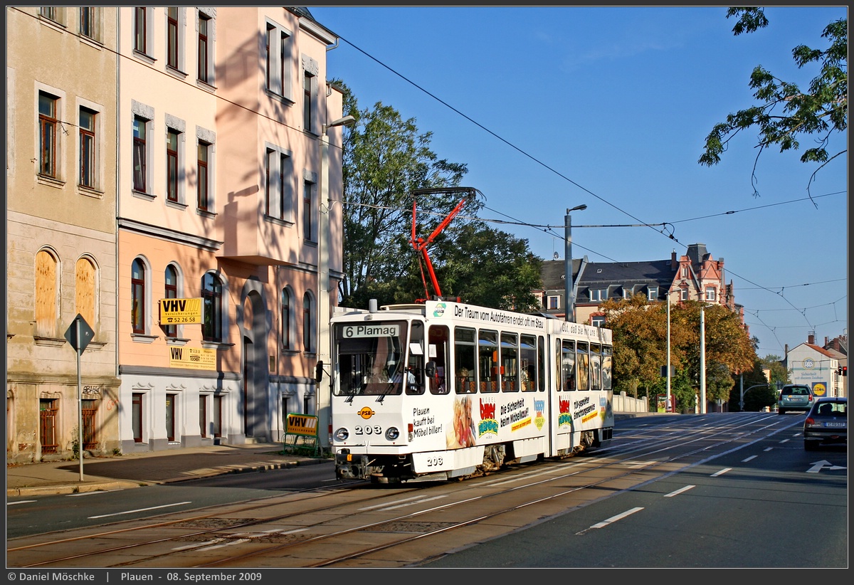 Плауэн, Tatra KT4DMC № 203