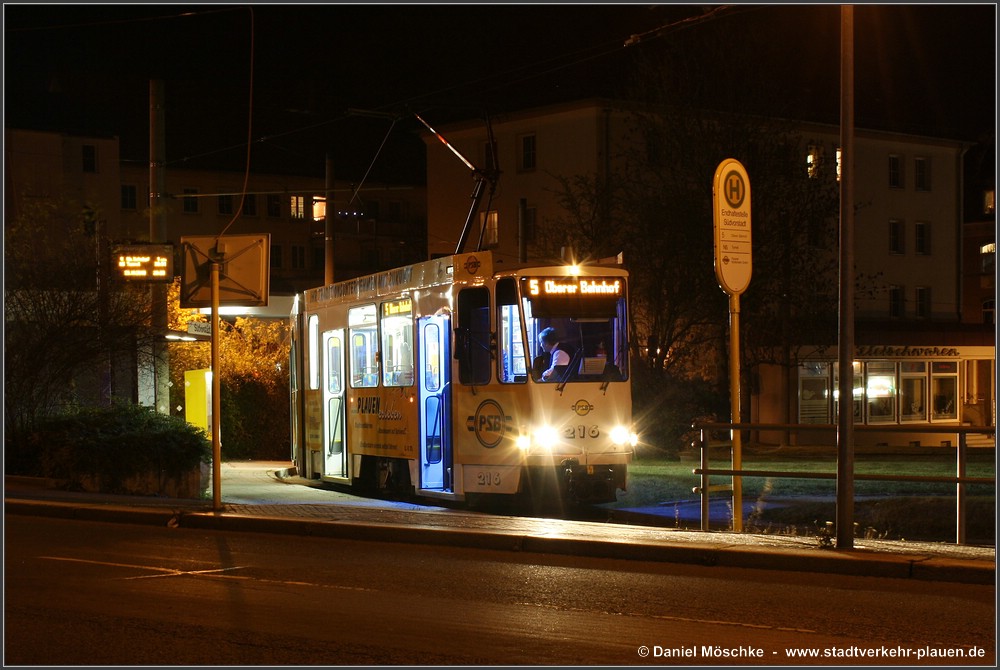 Plauen, Tatra KT4DMC № 216