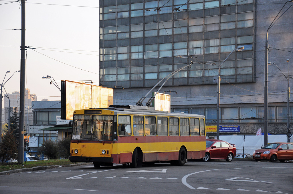 Киев, Škoda 14Tr89/6 № 1000