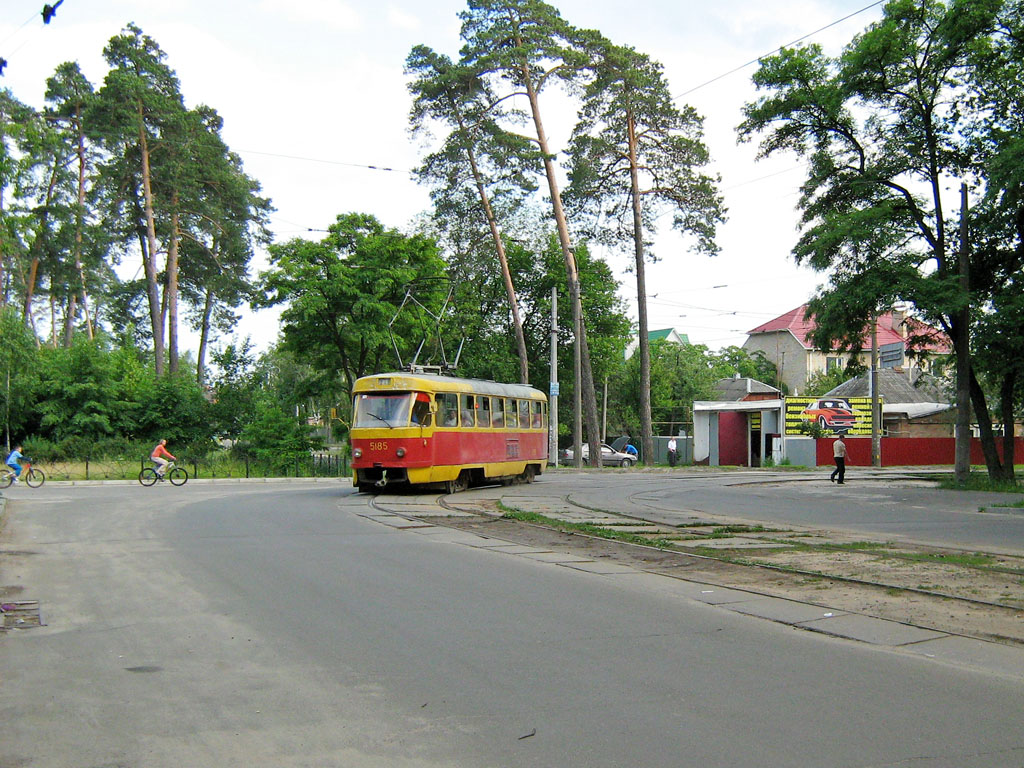 Киев, Tatra T3SU (двухдверная) № 5185