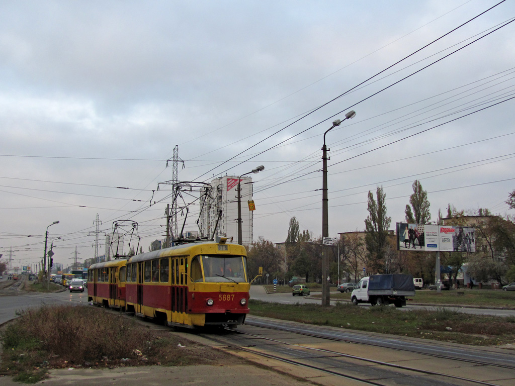 Киев, Tatra T3SU № 5687