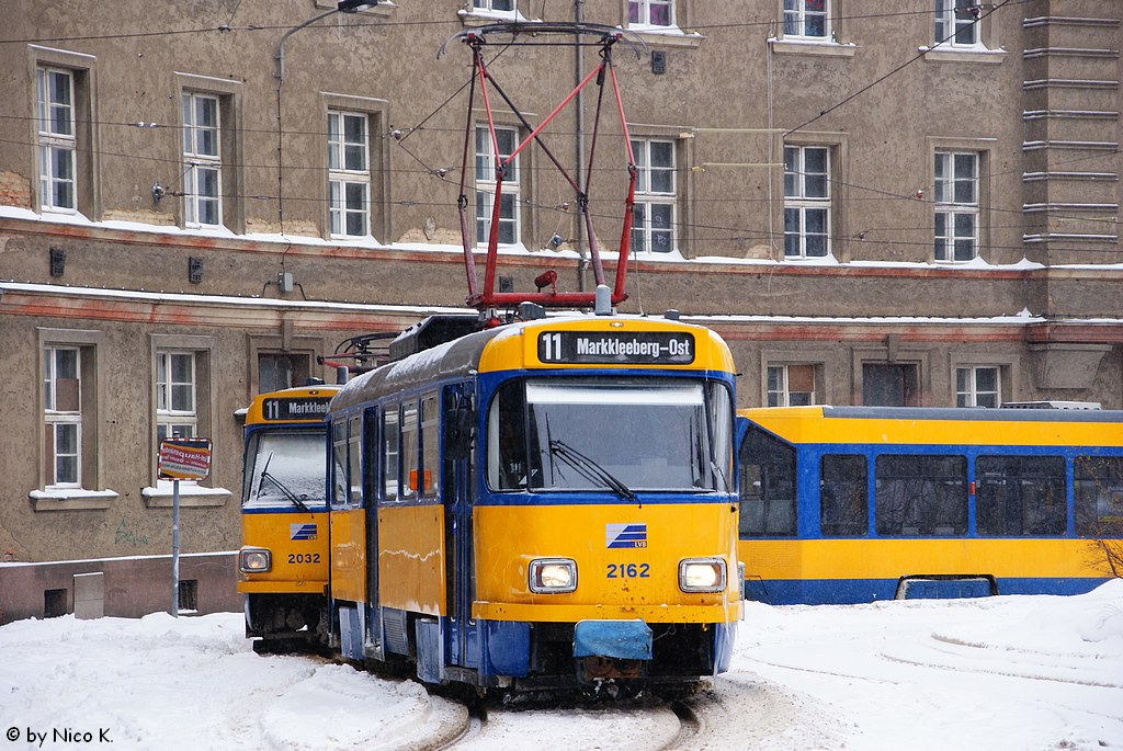 Лейпциг, Tatra T4D-M1 № 2162 Лейпциг, Tatra T4D-M1 № 2162