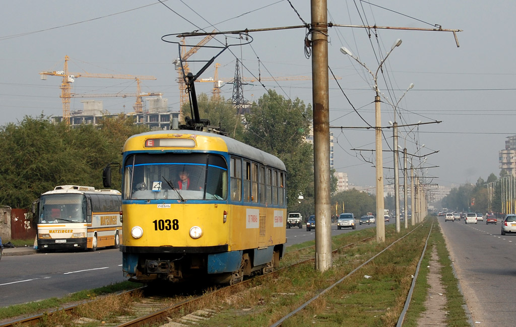Алматы, Tatra T4D № 1038