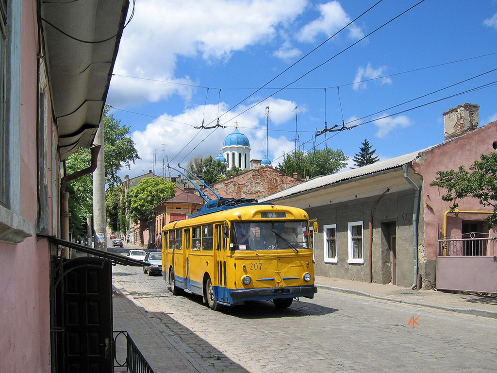 Черновцы, Škoda 9TrH25 № 207