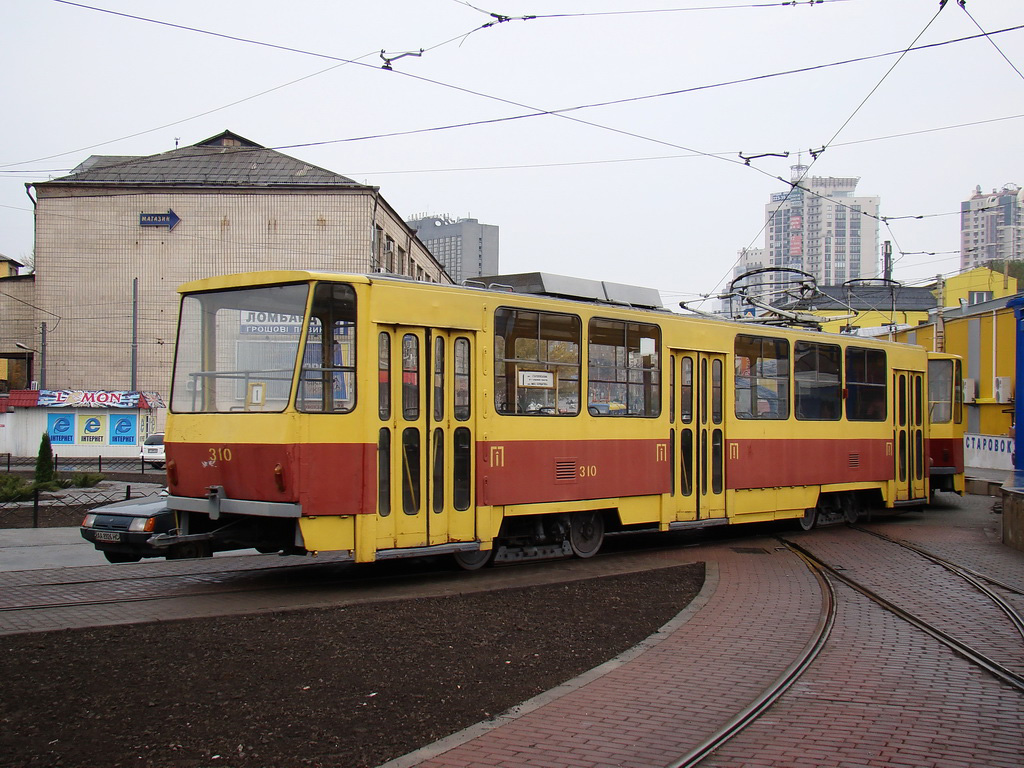 Киев, Tatra T6B5SU № 310