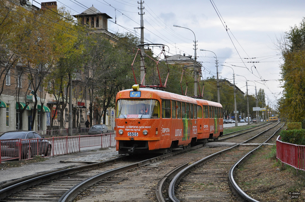 Волгоград, Tatra T3SU № 5805; Волгоград, Tatra T3SU № 5806