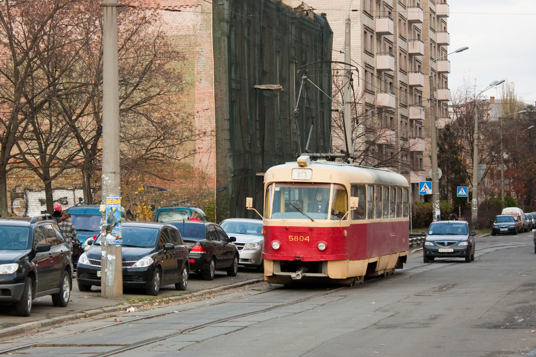 Киев, Tatra T3SU № 5804