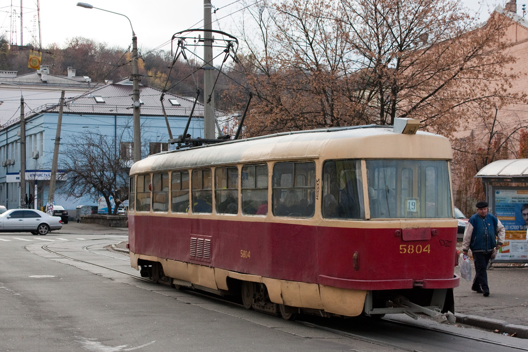 Киев, Tatra T3SU № 5804