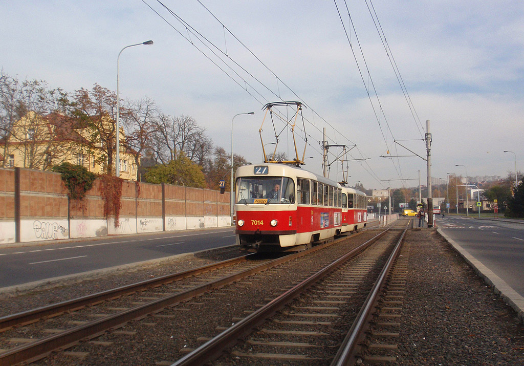 Praha, Tatra T3SU # 7014