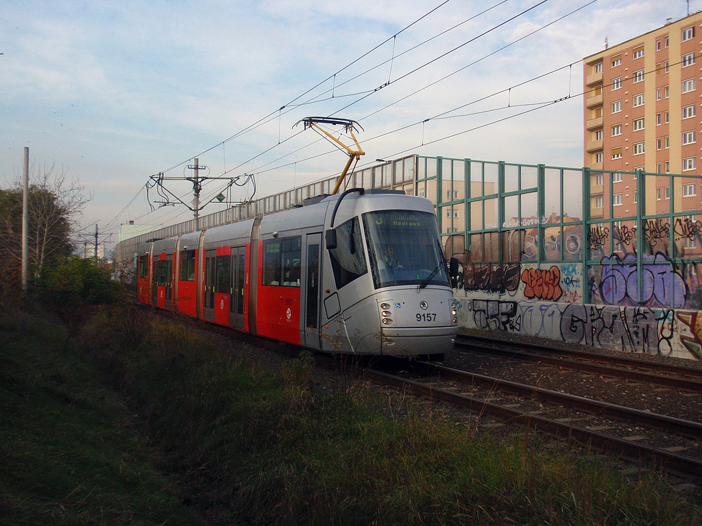 Прага, Škoda 14T Elektra № 9157