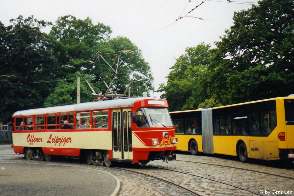Лейпциг, Tatra T4D-M1 № 1600; Дрезден — Подвижной состав из другых городов