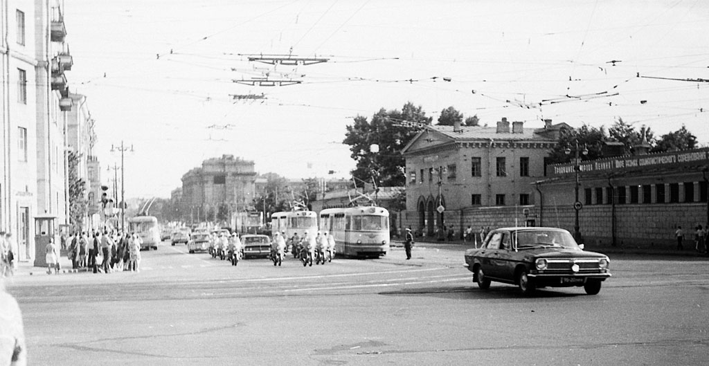 Санкт-Петербург — Исторические фотографии трамвайных вагонов