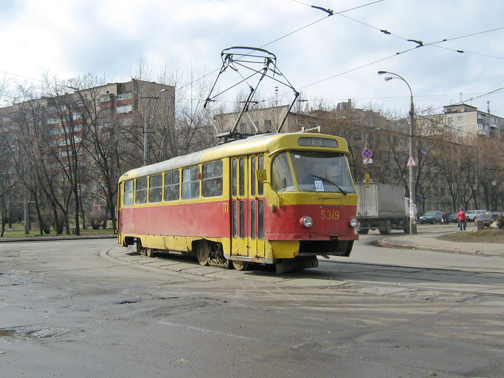 Киев, Tatra T3SU (двухдверная) № 5319