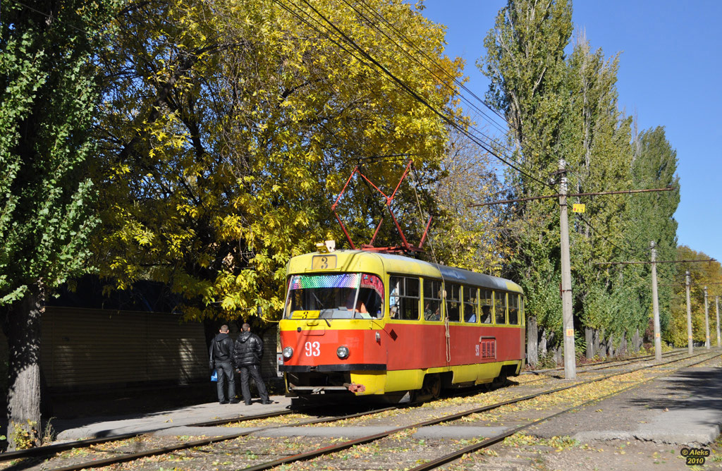 Волжский, Tatra T3SU № 93