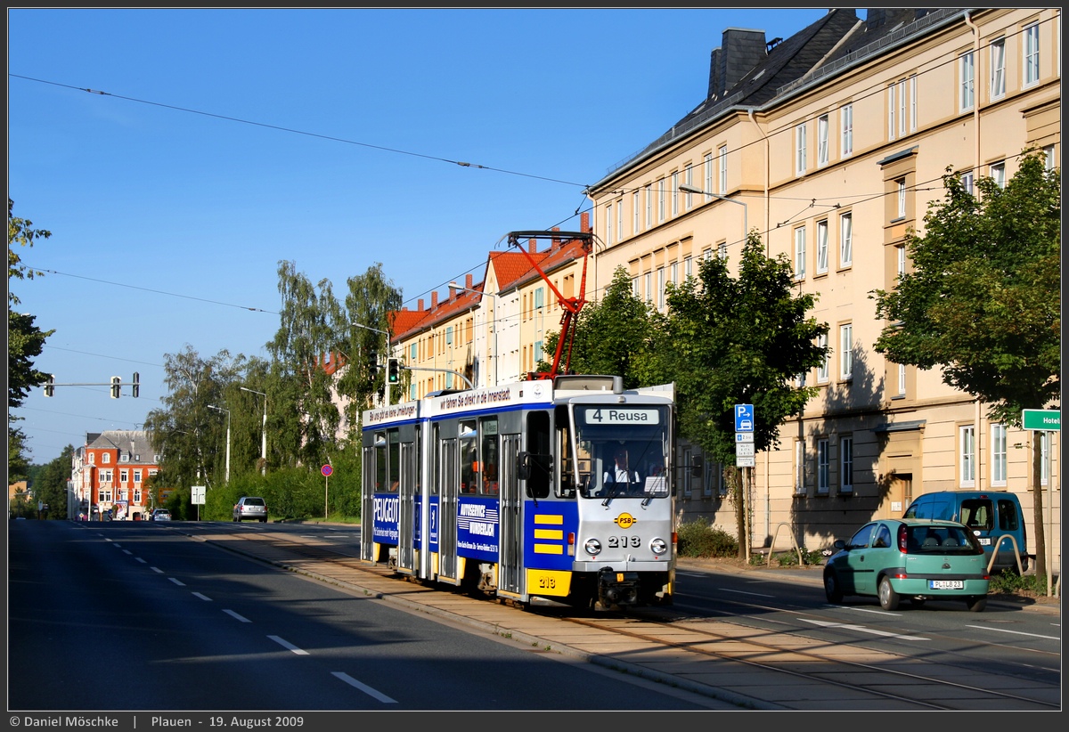 Плауэн, Tatra KT4DMC № 213