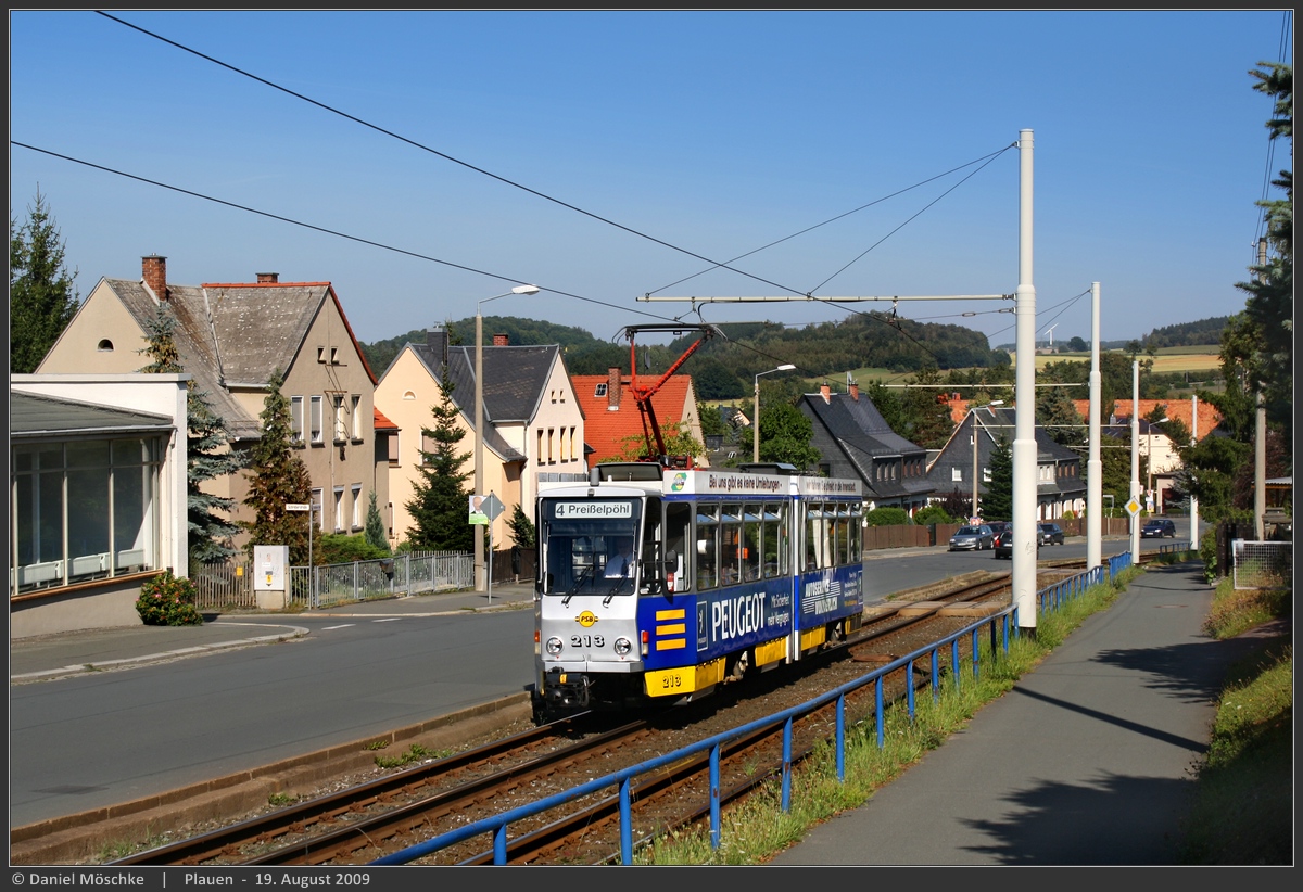 Плауэн, Tatra KT4DMC № 213