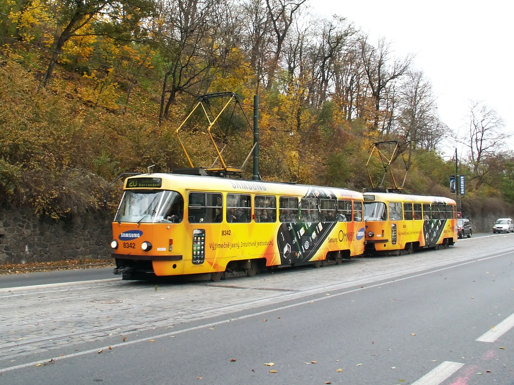 Прага, Tatra T3R.P № 8342