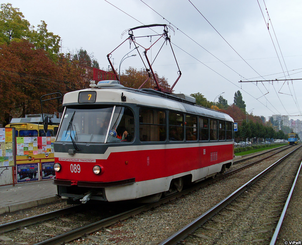 Краснодар, Tatra T3SU КВР ТРЗ № 089