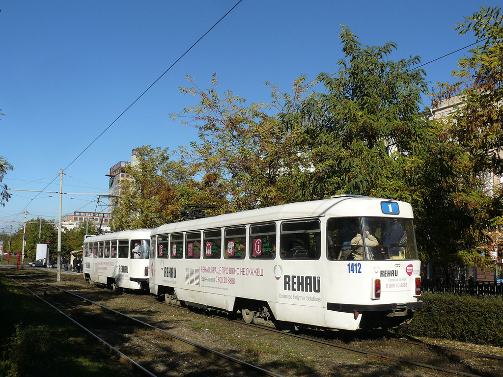 Dnipro, Tatra T3DC2 Br. 1412
