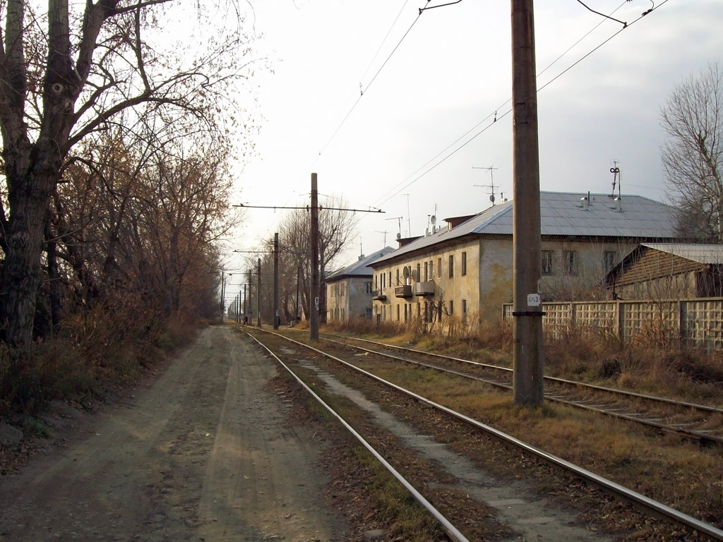 Angarsk — Tram lines and loops