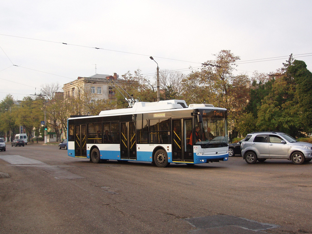 Крымский троллейбус, Богдан Т70110 № 4303; Севастополь — Выставка посвящённая 60-летию Севастопольского троллейбуса (05.11.2010)