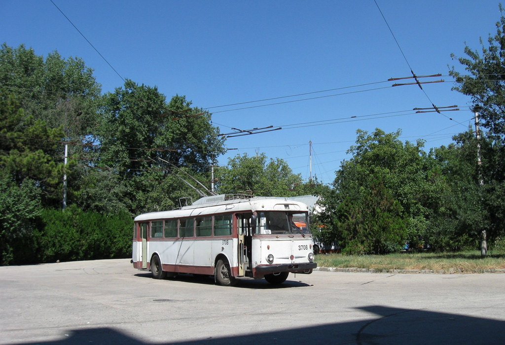 Крымский троллейбус, Škoda 9TrH27 № 3708
