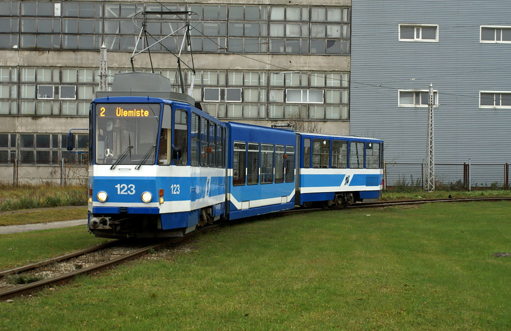 Таллин, Tatra KT6T № 123