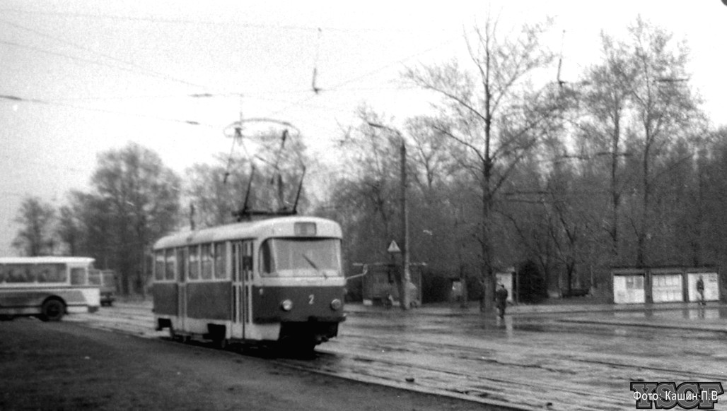 Тверь, Tatra T3SU № 2; Тверь — Старые фотографии (1917—1991)