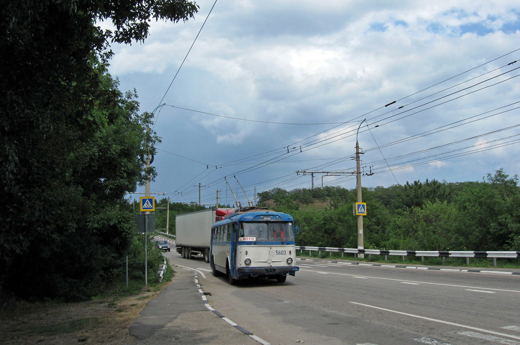 Крымский троллейбус, Škoda 9Tr24 № 5603