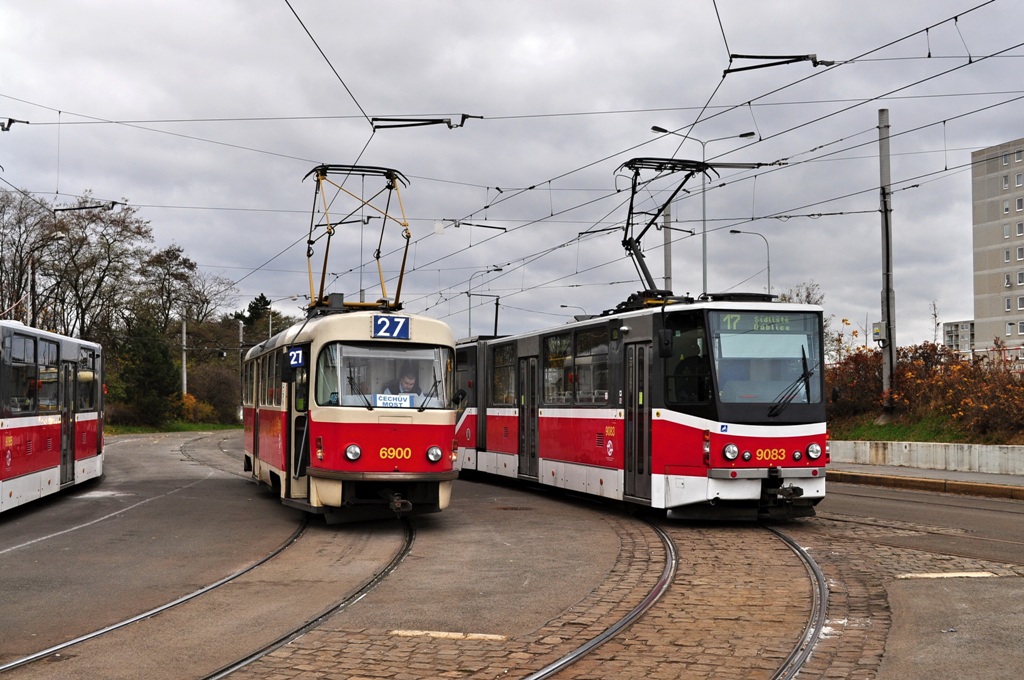 Прага, Tatra T3 № 6900